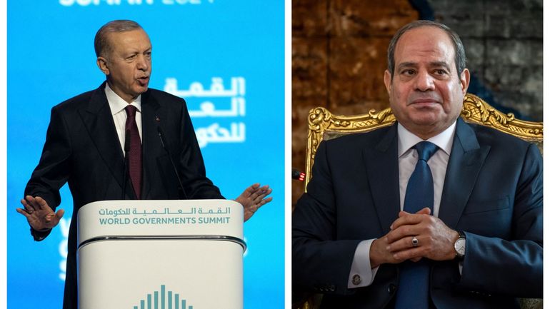 Egypte : al-Sissi accueille Erdogan pour une réconciliation après une brouille de plus de 10 ans