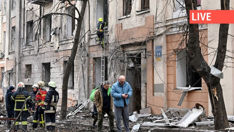 Direct - Guerre en Ukraine : au moins 5 blessés après une frappe russe sur un quartier résidentiel de Kharkiv