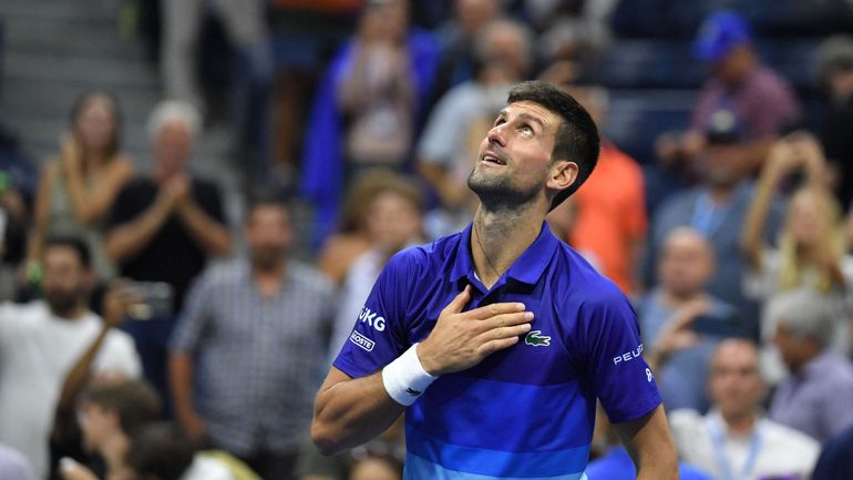 US Open : "Ecrire l'histoire? Si j'y pense trop, ça me pèse mentalement" affirme Djokovic