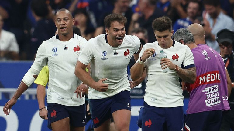 La France bat les "All Blacks" en ouverture de sa Coupe du monde de rugby