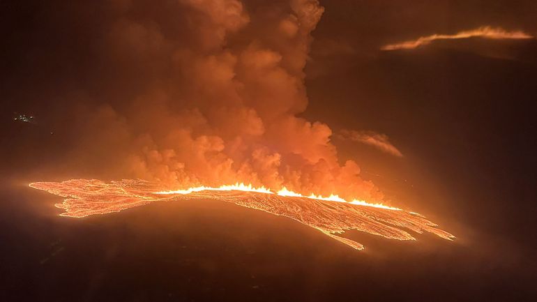 Éruption volcanique en Islande : 