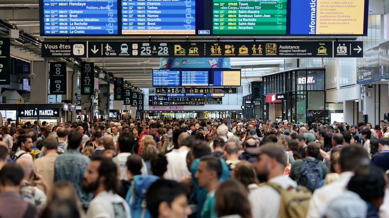 Actes de sabotage concomitants, impact sur le trafic : ce que l'on sait sur l'attaque de la SNCF