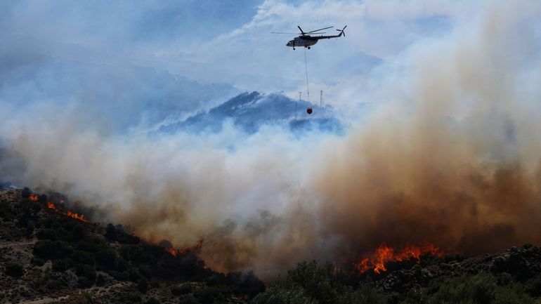 Evacuations dans l'ouest de la Turquie en raison des feux de forêt