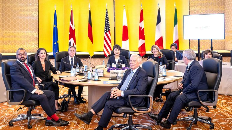 Guerres en Ukraine et au Proche-Orient : le G7 promet que son engagement à Kiev 