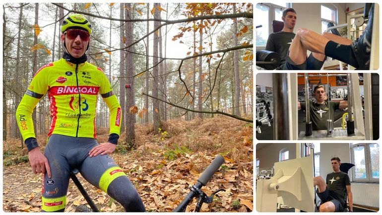 Cyclisme : l'intersaison de Ludovic Robeet entre fitness, VTT et... pizza