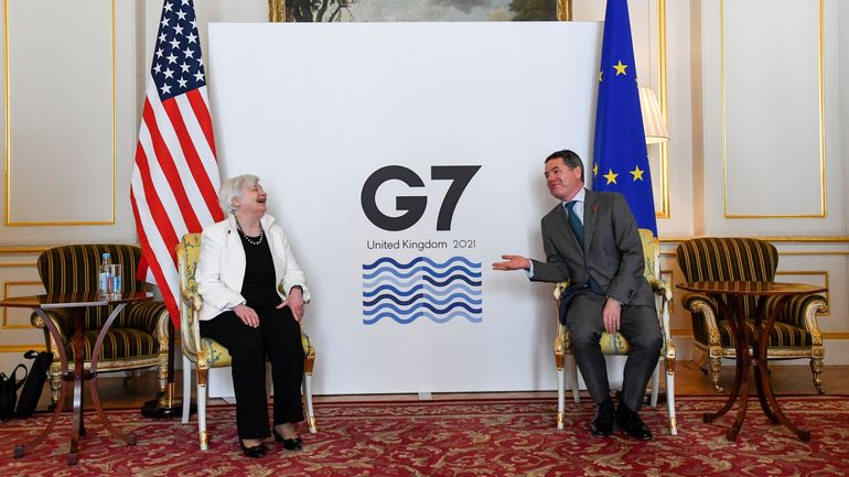Accord historique, le G7 Finances s'engage sur un taux mondial pour l'impôt sur les sociétés 