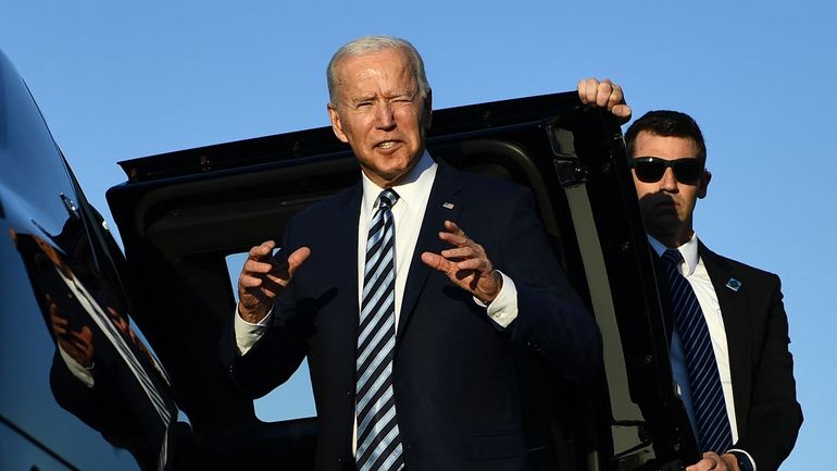 Joe Biden est arrivé au Royaume-Uni, première étape de sa tournée en Europe