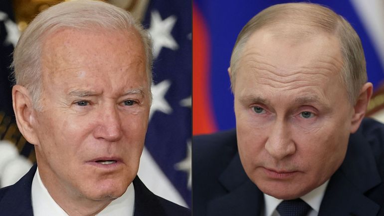Crise en Ukraine : l'échange téléphonique entre Joe Biden et Vladimir Poutine a commencé