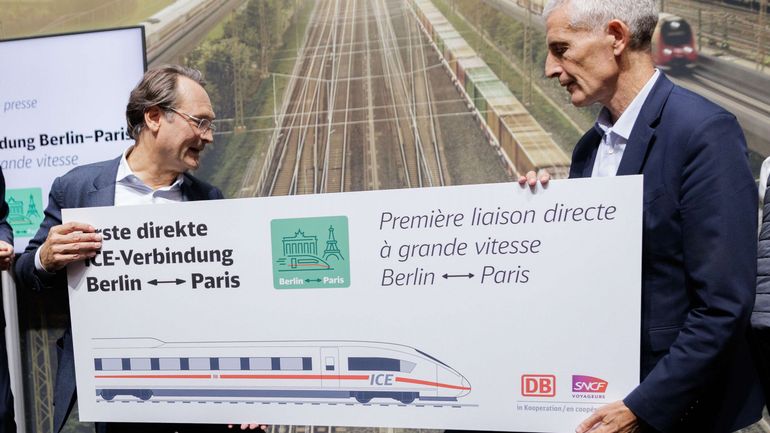 Train : une nouvelle liaison grande vitesse inaugurée entre Paris et Berlin ce lundi