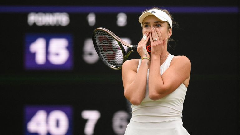 Wimbledon : "La guerre m’a rendue plus forte", explique l’Ukrainienne Elina Svitolina