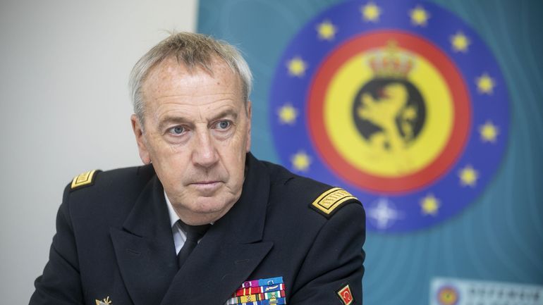 Michel Hofman, le plus haut gradé belge est favorable à la réintroduction du service militaire 