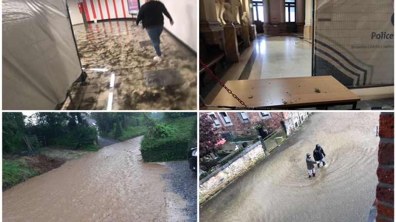 Bruxelles, Braine, Rhode-St-Genèse : les orages provoquent dégâts et inondations