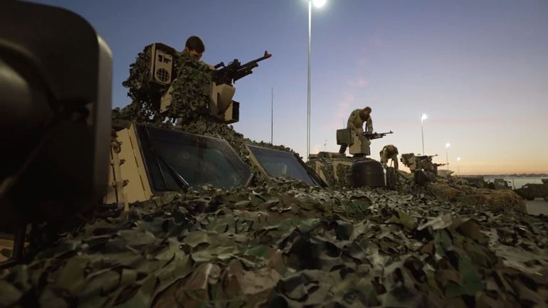Comment les troupes belges au sein de l'OTAN s'entraînent en Lituanie, dans l'ombre des manoeuvres russes