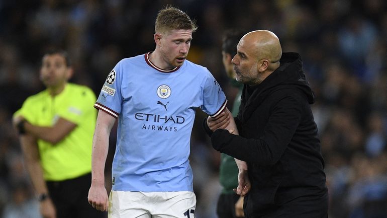 Pep Guardiola évoque l’accrochage avec Kevin De Bruyne : "J’adore ça"