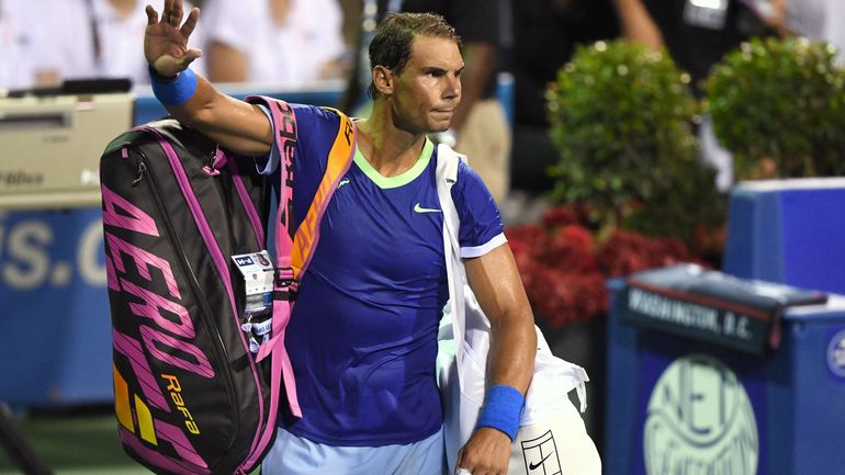 Tennis : blessé, Rafael Nadal se retire du tournoi de Toronto... et inquiète pour l'US Open