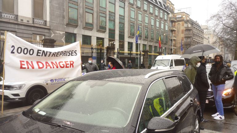 Les chauffeurs LVC manifestent lundi à Bruxelles contre leur statut 