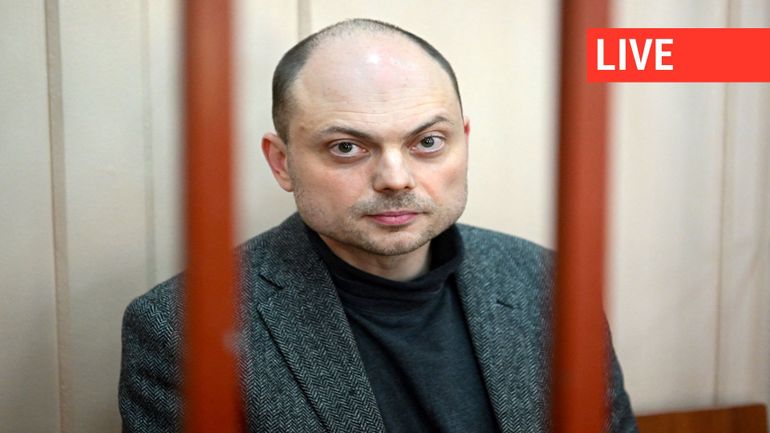 Direct - Guerre en Ukraine : l'opposant russe Vladimir Kara-Mourza condamné à 25 ans de prison, Londres, Berlin et l'ONU demande sa libération