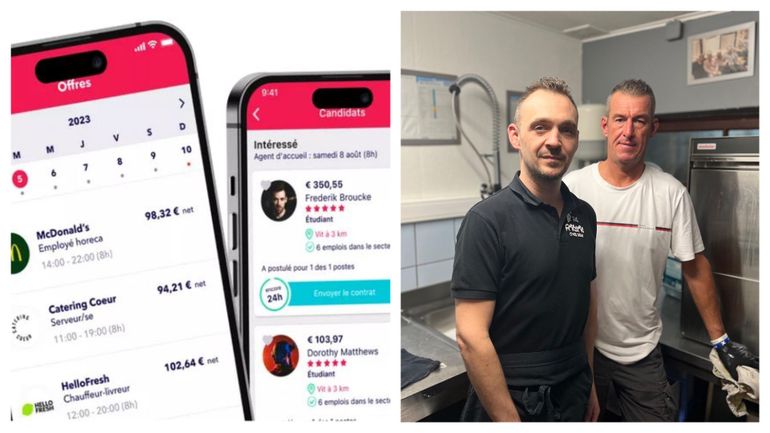 Postuler en quelques clics sur un smartphone, c'est possible avec cette application pour étudiants, intérimaires et flexi-jobs