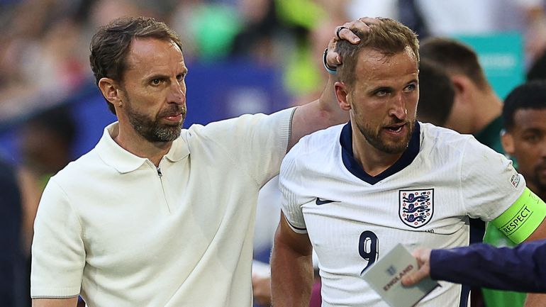 Gareth Southgate et Harry Kane, figures de proue anglaises en quête d’un premier trophée