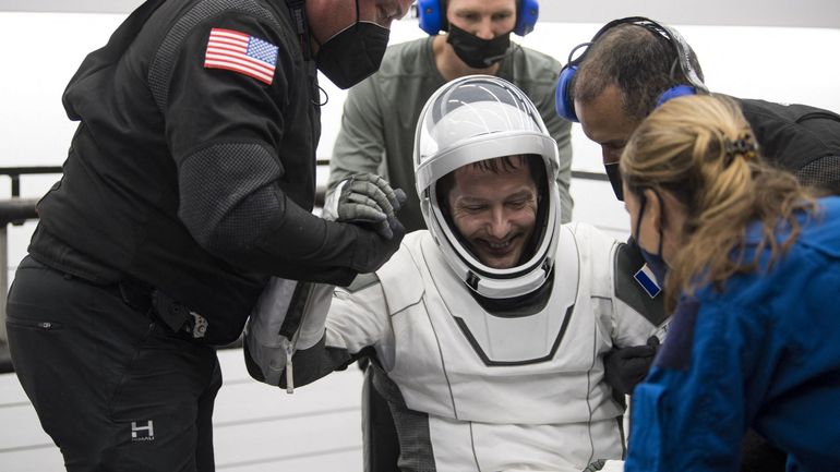 Après un retour sur terre, le corps des astronautes doit reprendre ses marques