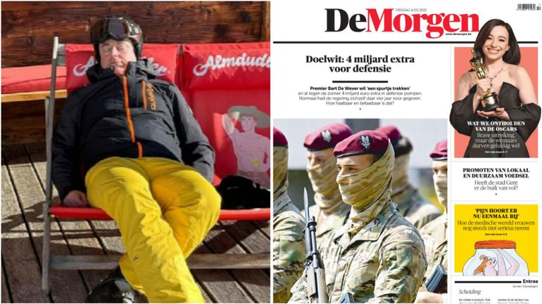 La revue de presse : la tenue de ski 