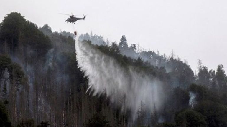 Les incendies continuent de s'étendre dans l'est de l'Allemagne