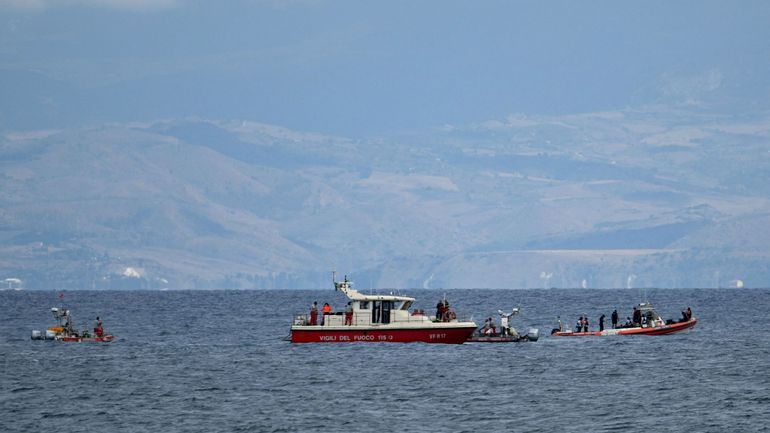 Naufrage d'un yacht de luxe en Sicile : deux nouveaux corps retrouvés, le bilan monte à 5 morts
