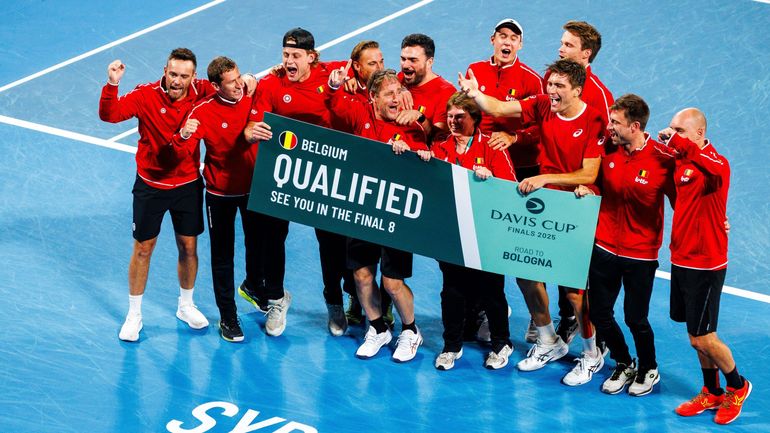 Coupe Davis : La Belgique hérite de la France en quarts de finale à Bologne en novembre