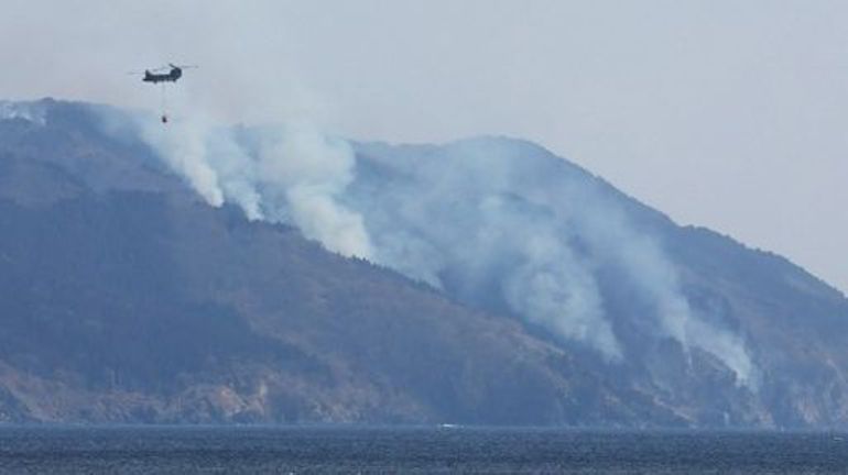 Japon : des milliers d'habitants évacués dans le nord du pays, ravagé par des feux de forêts