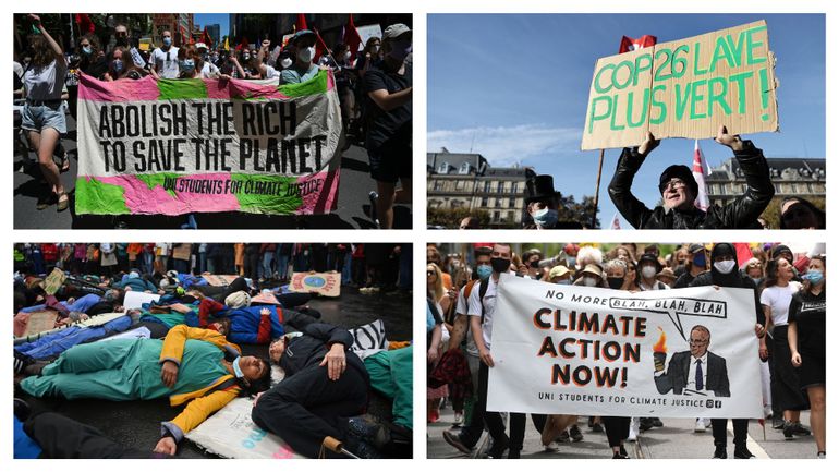 COP26 : à Glasgow, Bruxelles, Séoul ou Istanbul, plus de 200 marches pour le climat ce samedi (photos)