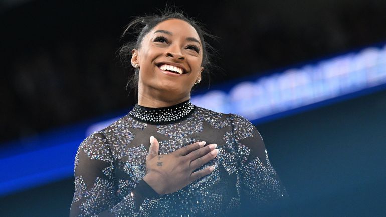 Aux JO de Paris, Simone Biles écrit une nouvelle fois l'histoire pour son retour face au public olympique
