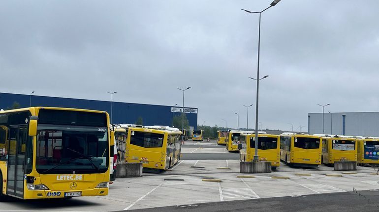 Grève des bus TEC en Hainaut : la grève est levée sauf dans le Centre