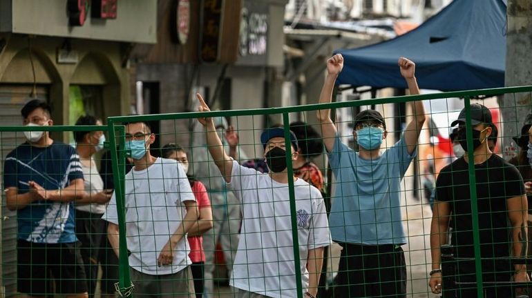 Coronavirus à Shanghai : nouveau reconfinement, les habitants en colère