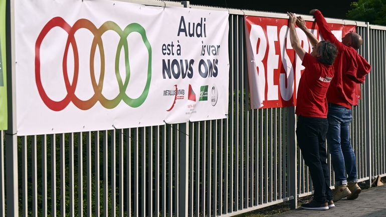 Conseil d'entreprise extraordinaire chez Audi Brussels et 3000 emplois sur la sellette : 