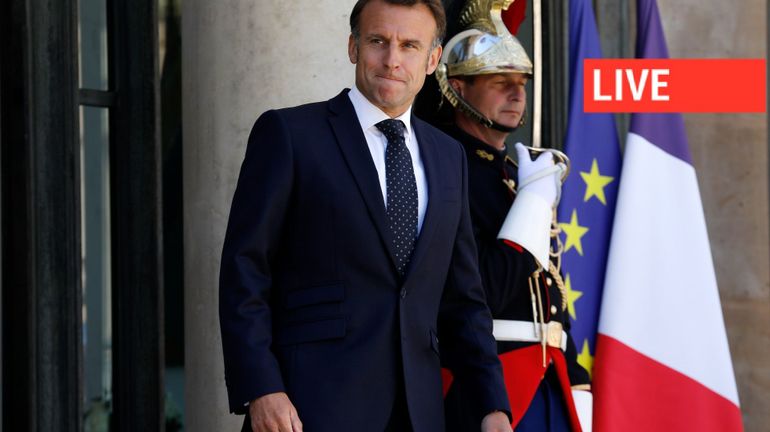 Direct - Guerre en Ukraine : Macron veut une 