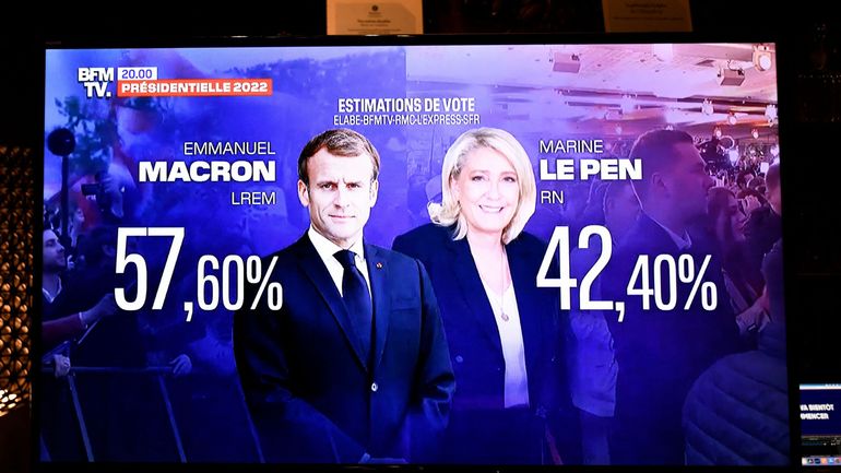 Présidentielle en France : avec 42% au second tour, Marine Le Pen revendique 