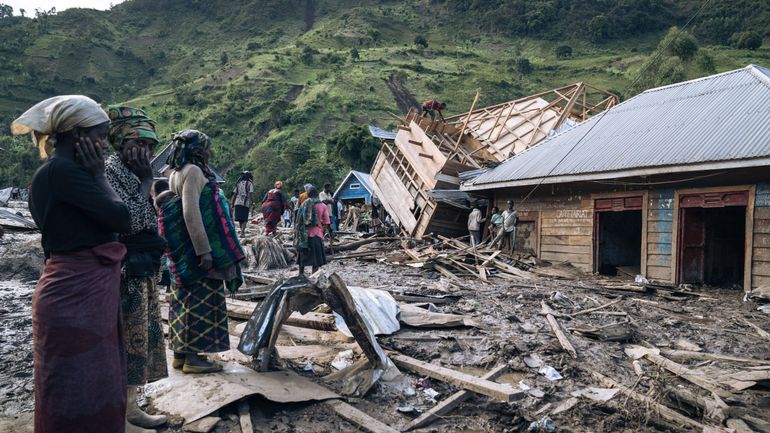 RDC : les glissements de terrain dans le Sud-Kivu font 411 morts, selon un bilan provisoire