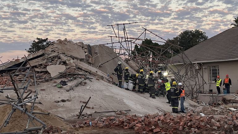 Afrique du Sud : l'espoir s'amenuise, 48 heures après l'effondrement d'un immeuble