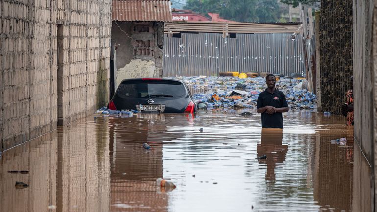RDC : des pluies torrentielles à Kinshasa causent la mort d'au moins 19 personnes