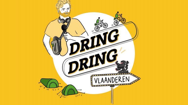 Voyagez à vélo en Flandre avec la 2e saison du podcast Dring Dring