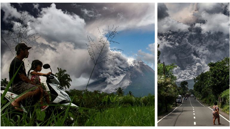 Indonésie : huit villages recouverts de cendres après une impressionnante éruption du volcan Merapi