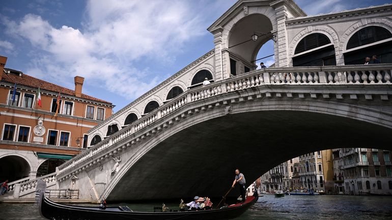 A Venise, le pont du Rialto restauré est inauguré sous des airs d'Andrea Bocelli