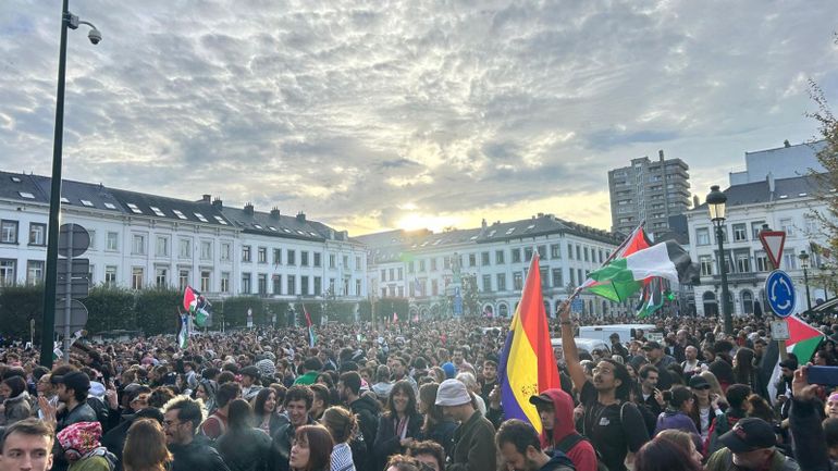 Flottille pour Gaza : manifestations à Bruxelles, Louvain-la-Neuve et dans plusieurs villes du pays