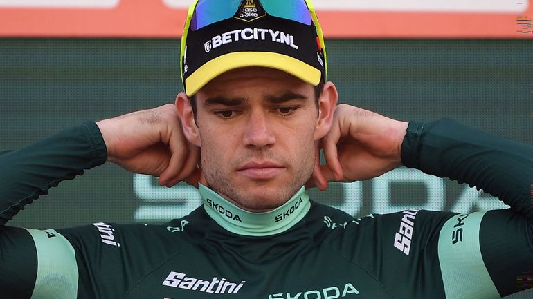 Fin de saison pour Wout van Aert après sa chute à la Vuelta