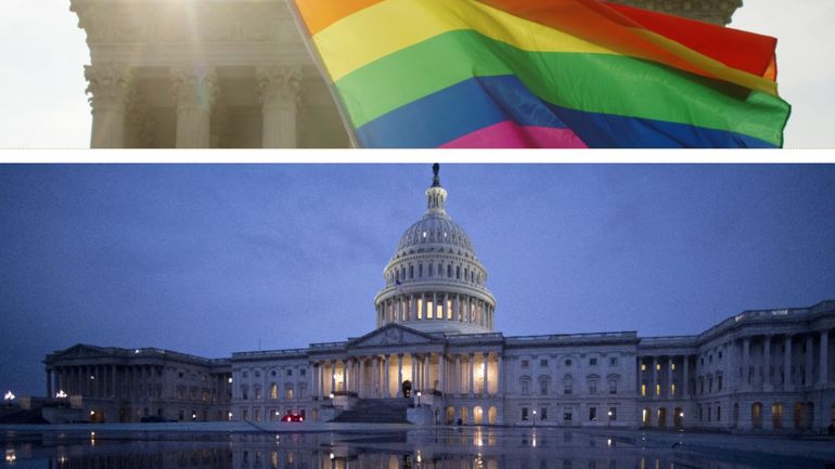 Etats-Unis : les députés du Congrès américain votent pour protéger les mariages homosexuels dans l'ensemble du pays