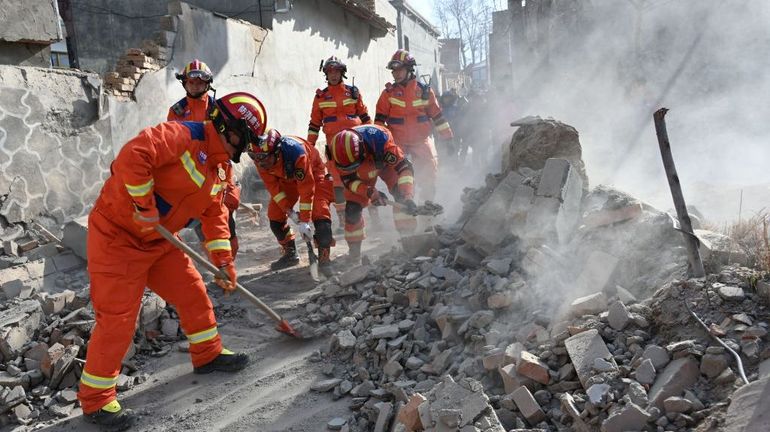 Séisme en Chine : le bilan du tremblement de terre survenu lundi passe à 144 morts