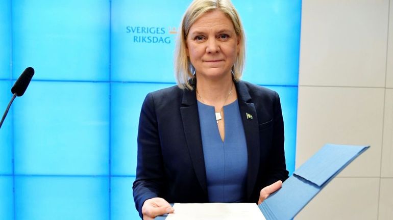 Suède: Magdalena Andersson de nouveau devant le Parlement pour devenir Première ministre