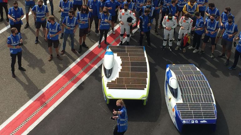 L'Agoria Solar Team remporte le championnat d'Europe des voitures solaires à Zolder