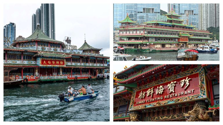 Chine : le célèbre restaurant flottant 
