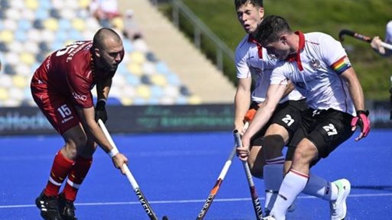 Euro de hockey : l'Allemagne termine en tête de son groupe, les Pays-Bas affronteront les Red Lions en demi-finale